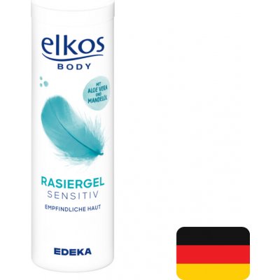Elkos gel na holení pro ženy s citlivou pokožkou 200 ml – Zboží Dáma