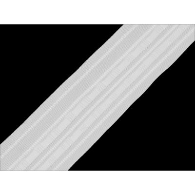 Záclonovka šíře 60 mm tužkové řasení Varianta: bílá, Balení: 1 m – Hledejceny.cz