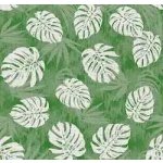 Terramat PVC 6047-5 listy zelené metráž 60 cm – Sleviste.cz