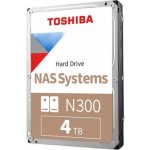 Toshiba N300 NAS Systems 4TB, HDWG740EZSTC – Hledejceny.cz