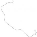 Brzdová trubka zadní pravá PL 6U6611742 Škoda Felicia – Zboží Mobilmania