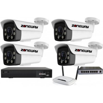 ZONEWAY 4x NC965+ + NVR3016