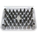 Sada cukrářských špiček na zdobení dortů 54 ks – Zboží Dáma