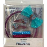 EUROSWAN Vlasová sada Frozen Ledové království / sada vlasových doplňků 7ks – Zboží Dáma