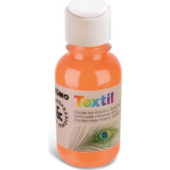 Barva na textil PRIMO 125 ml fluo oranžová