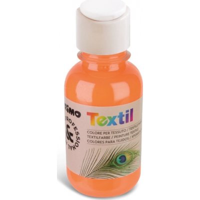 Barva na textil PRIMO 125 ml fluo oranžová