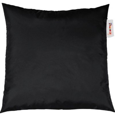 Atelier del Sofa Polštář Cushion Pouf Black Černá 40x40
