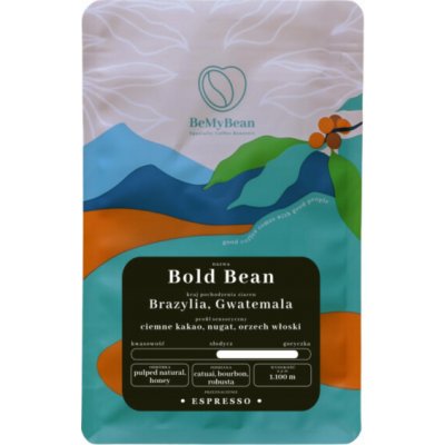 BeMyBean Bold Bean ESPRESSO zrnková 250 g – Hledejceny.cz