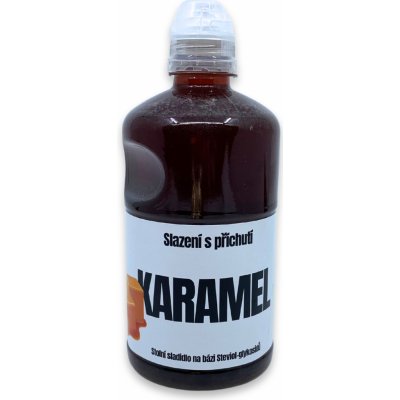 Vrané Trade Slazení s příchutí Karamel 500 ml – Zboží Dáma