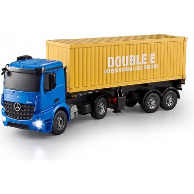 Double Eagle RC auto Mercedes-Benz AROCS s kontejnerem RTR modrá 1:20