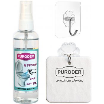 Puroder LIKVIDÁTOR ZÁPACHU pro WC, TOILET, 100 ml