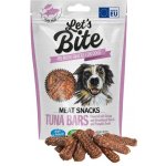 Brit Let's Bite Meat Snacks Tuna Bars Flavored with Shrimp and Greenlipped Mussel and Pumpin Seeds 80 g – Sleviste.cz