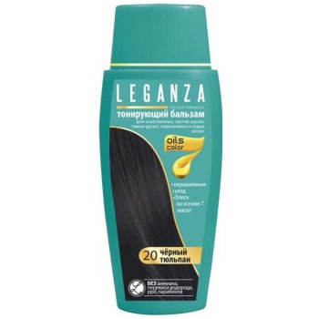 Leganza barvící balzám 20 černý tulipán 150 ml