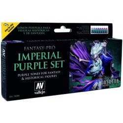 Vallejo Pro Nocturna Set 74104 Imperial Purple Set 8