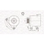 Generátor MAGNETI MARELLI 063731498010