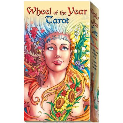 Tarotové karty Sada klasických karet Wheel of the year tarot 78 ks