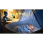 Evolveo Baby Monitor N35 dětská chůvička s kamerou, VOX, teploměr, noční vidění, RGB světlo Modrá – Zboží Mobilmania