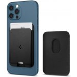 Pouzdro Peněženka Spigen Valentinus AMP02284 s podporou MagSafe černé – Zboží Živě