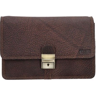 Lagen pánská etue hnědá kožená E-2016/W – Sleviste.cz