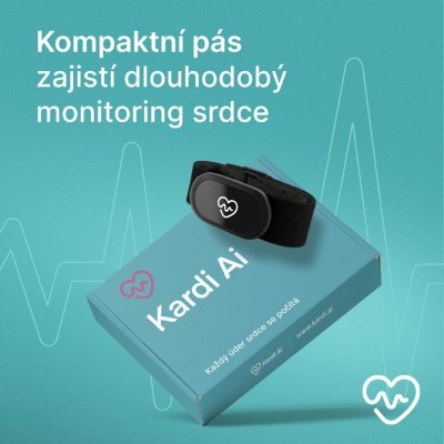KARDI AI 6 měsíční EKG monitoring srdce XS-S – Hledejceny.cz