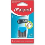 Maped náhradní tuhy do kružítka s ořezávátkem 10 ks 134211 – Zboží Mobilmania