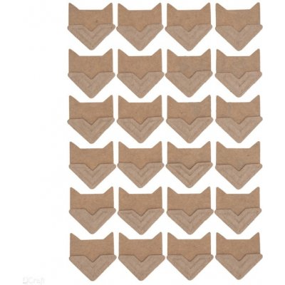 DP Craft Fotorožky samolepící kraftové 48ks – Zboží Dáma