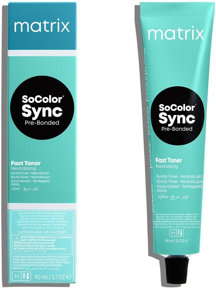 Matrix SoColor Sync Pre-Bonded Fast Toner Neutralizing Anti Yellow 90 ml