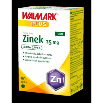 Walmark ZINEK Forte 25 mg 90 tablet – Hledejceny.cz