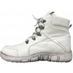 Kacper 4-250 dámská kožená zimní obuv šíře H bílá – Hledejceny.cz