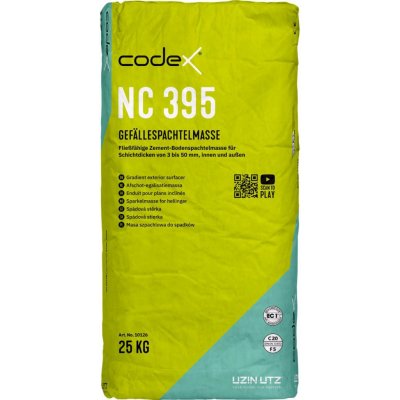 CODEX NC 395 nivelační hmota 25kg – Zboží Mobilmania