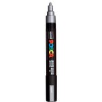 Uni Posca PC-5M stříbrný – Zboží Mobilmania