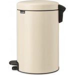 Brabantia Pedálový koš newIcon 12 l jemná béžová 149924 – Hledejceny.cz