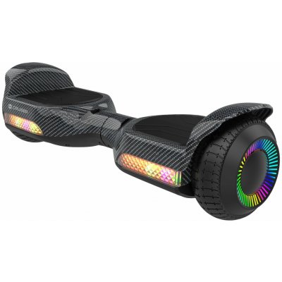 Hoverboard Rebel LED RGB Carbon černý – Zboží Dáma