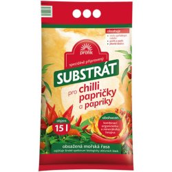 Forestina Profík Substrát pro chilli papričky a papriky 15 l