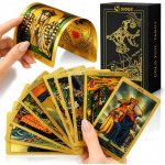 Tarotové karty Sada klasických karet Golden art nouveau tarot 78 ks – Hledejceny.cz