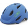 Cyklistická helma Giro Scamp matt blue /Lime 2018