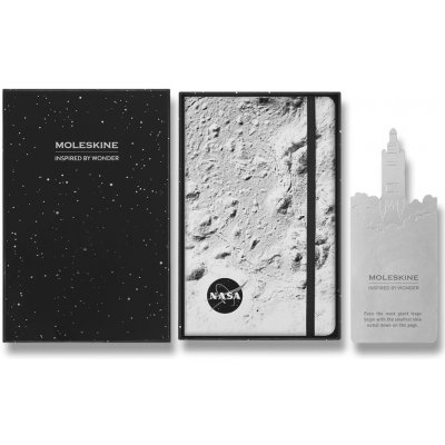 Moleskine Zápisník NASA tvrdé desky linkovaný, sběratelská edice A5 – Zboží Živě