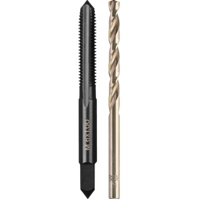 Milwaukee metrický závitník M6-1,0mm s přímými drážkami s vrtákem 5,0mm, 4932500637 – Hledejceny.cz