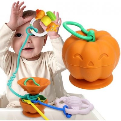 ETETOO Dětské chrastítko s přísavkou dýně – Zbozi.Blesk.cz