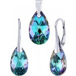 Set stříbrných šperků Vitrail Light kapka se Swarovski Crystals LSW182S – Zboží Dáma