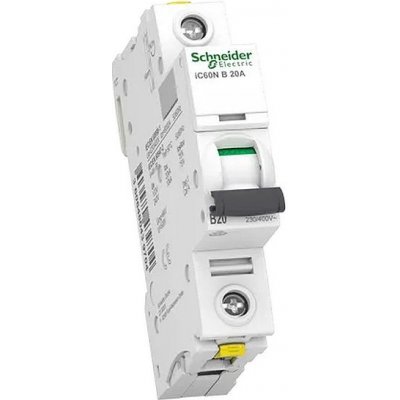 Schneider Electric A9F03120 Acti9 iC60N 1P 20A B 6kA – Zboží Mobilmania