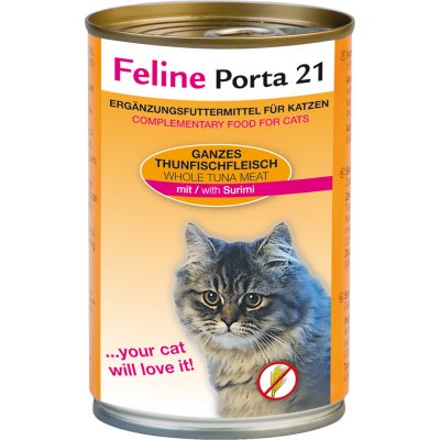 Feline Porta 21 12 x 400 g - tuňák se surimi