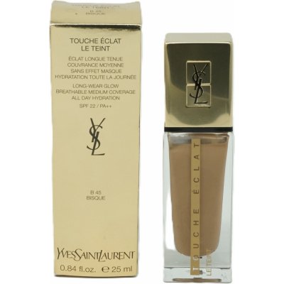 Yves Saint Laurent Touche Éclat Le Teint dlouhotrvající make-up pro rozjasnění pleti SPF22 B45 Bisque 25 ml – Sleviste.cz