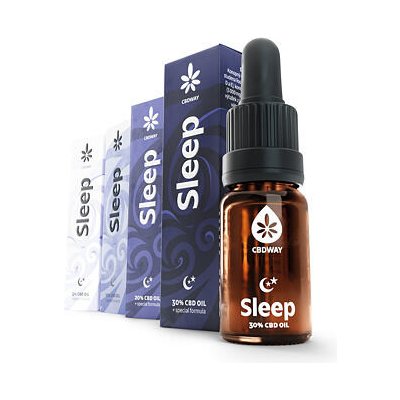 CBD WAY Olej Sleep Spánek 20 % 10 ml – Zbozi.Blesk.cz