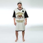 Divja Recyklovaný teenager pánská noční košile kr.rukáv bílo černá – Zboží Dáma