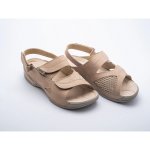 Medistyle sandál LUCY -hallux béžový černá – Sleviste.cz