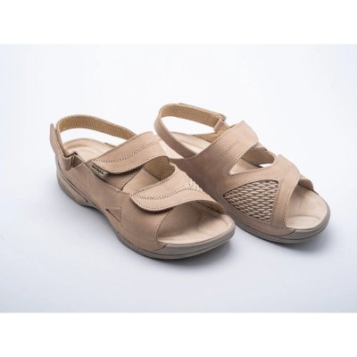 Medistyle sandál LUCY -hallux béžový černá – Sleviste.cz