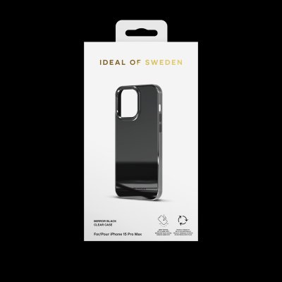 iDeal Of Sweden Clear Case Apple iPhone 15 Pro Max, mirror černé – Hledejceny.cz