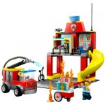 LEGO® City 60375 Hasičská stanice a auto hasičů – Zboží Živě