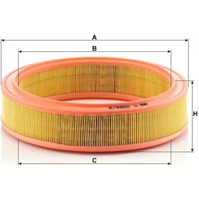 MANN FILTER Vzduchový filtr C 3082/5 – Hledejceny.cz